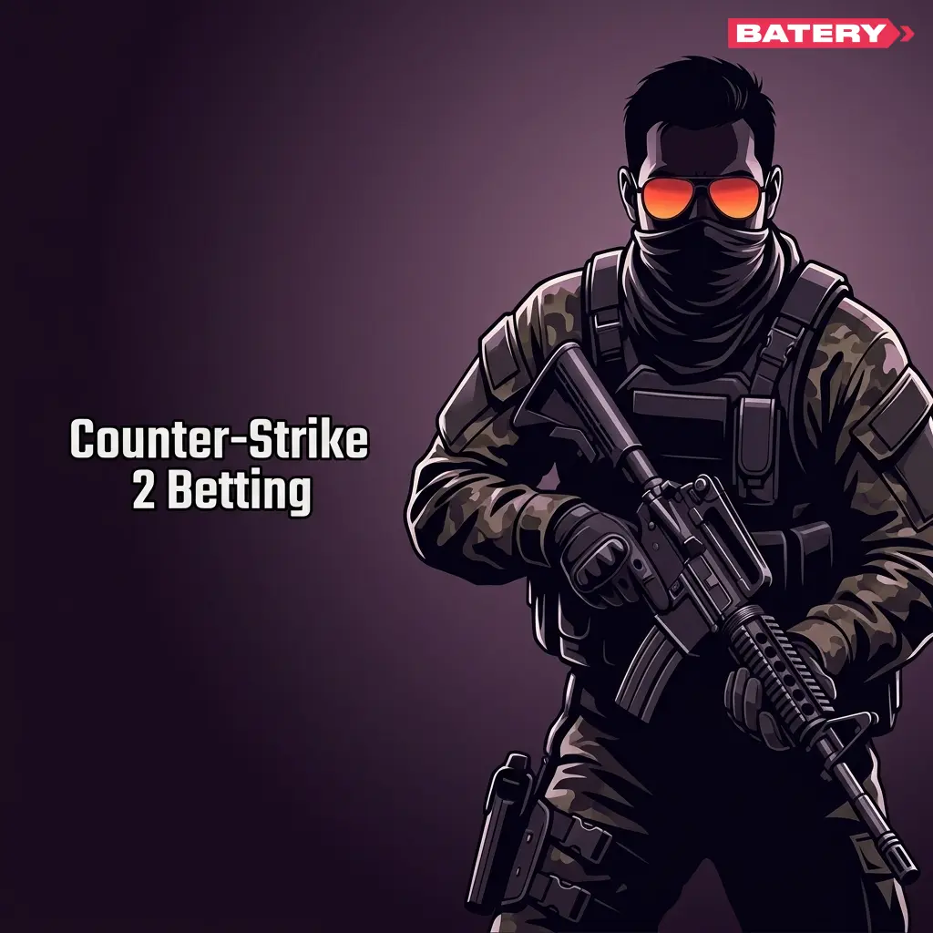 Counter-Strike 2 esports betting markets on Batery Bet covering IEM, BLAST Premier and PGL Major tournaments