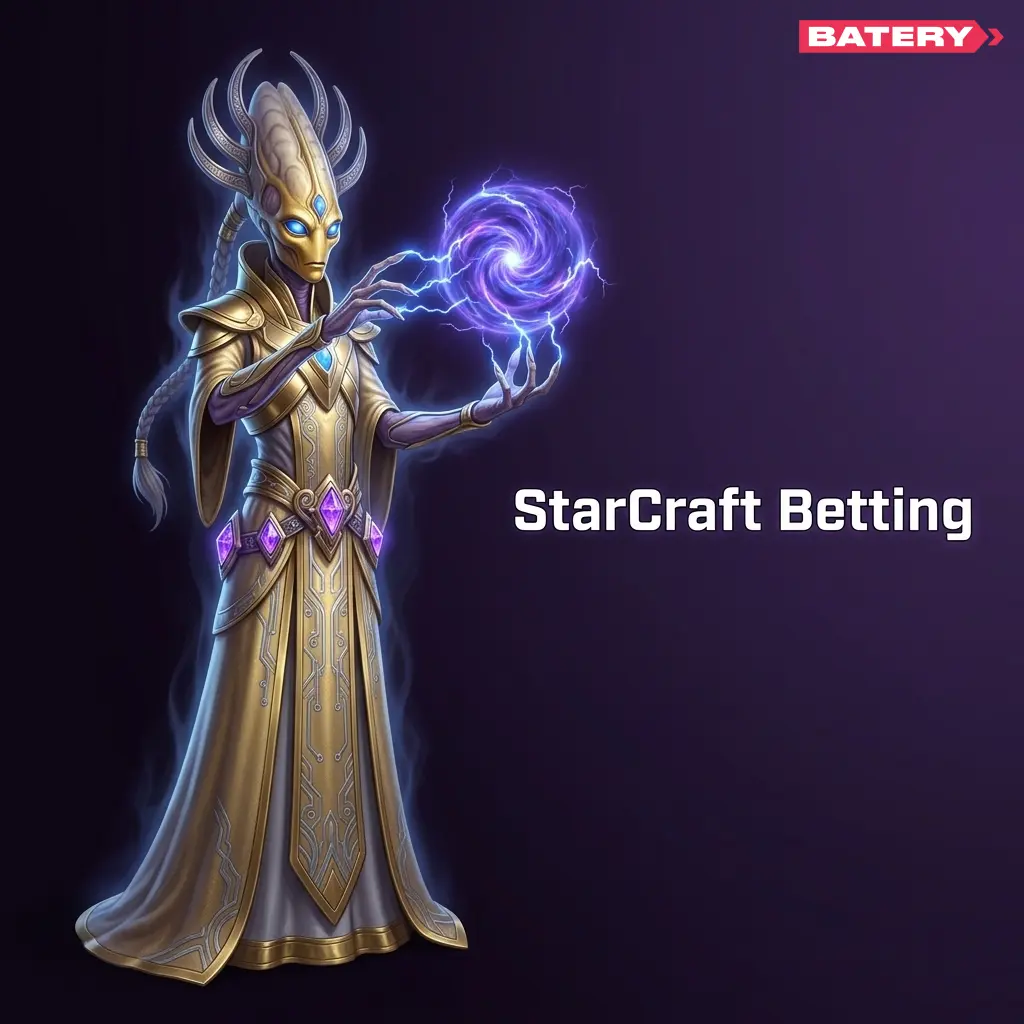 StarCraft II betting on Batery Bet featuring GSL and IEM Katowice markets with match winner and map odds