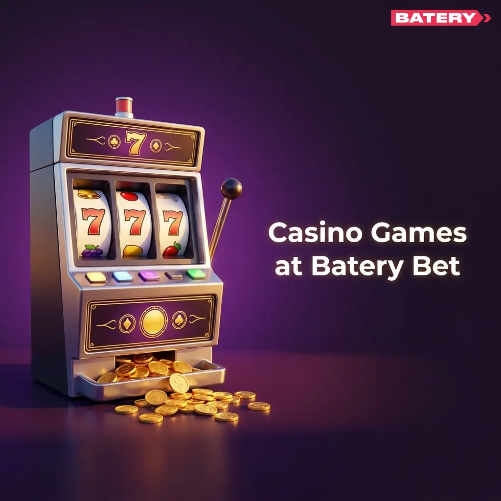Batery Bet casino games including slots, live dealer tables, Teen Patti, Andar Bahar, and crash games