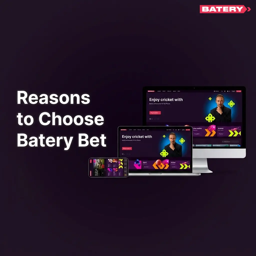 Batery Bet India features 500% bonus, UPI payments, cricket betting, 5000+ casino games and Android app for Indian players